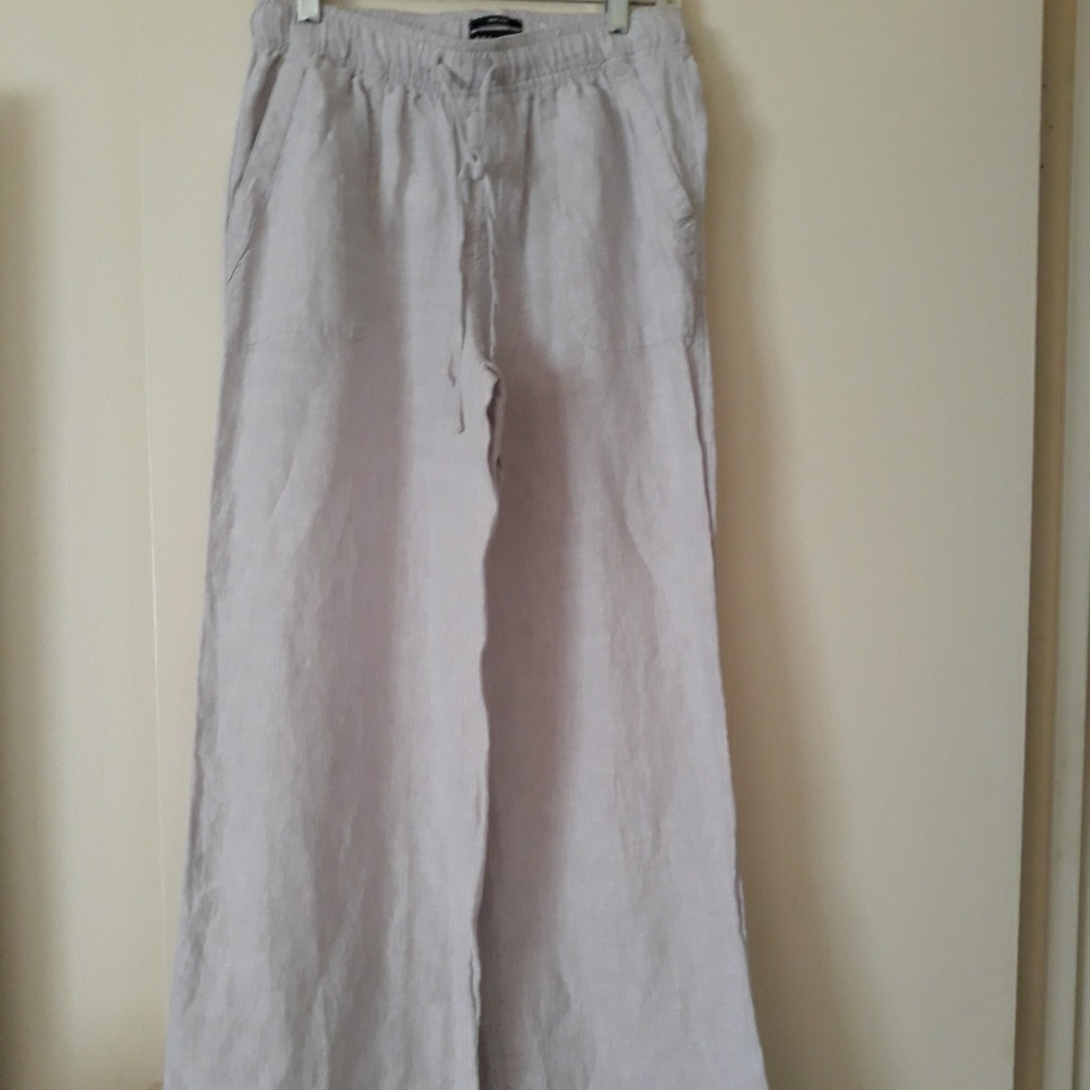 Linen slacks